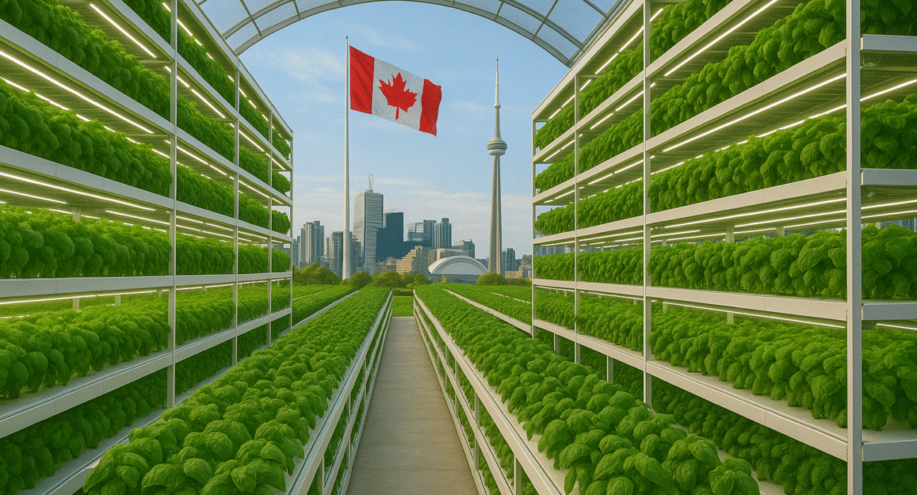 Canada has an important place in the indoor farming sector with publicly-traded companies despite disruptions lying upon indoor farming.