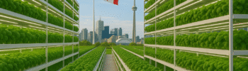 Canada has an important place in the indoor farming sector with publicly-traded companies despite disruptions lying upon indoor farming.