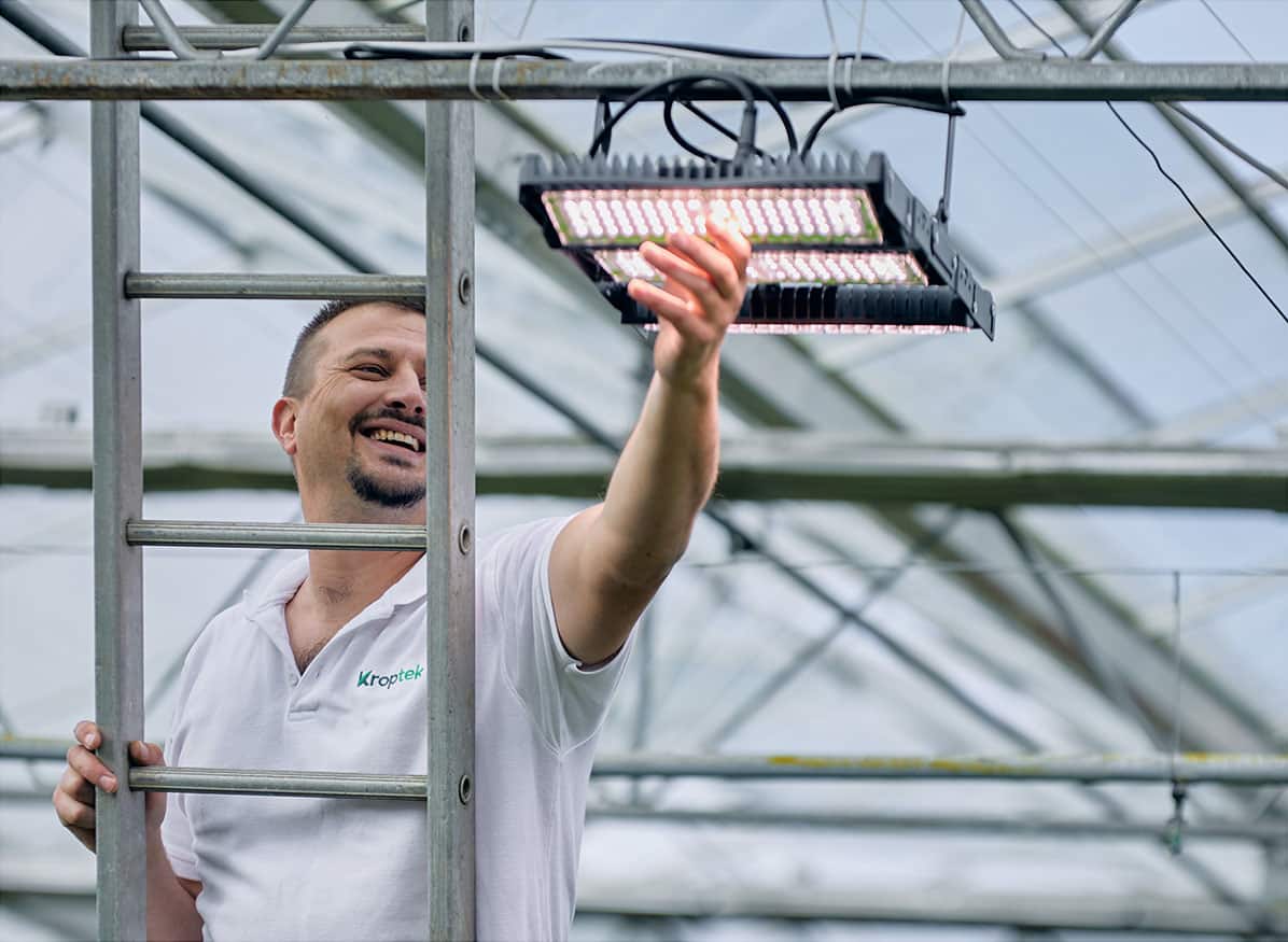 Kroptek has achieved ISO 9001 and ISO 14001 certifications for its LED and controlled environment agriculture (CEA) production facilities.