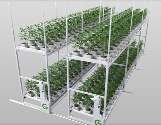 Grow Glide, a company specializing in mobile cannabis cultivation solutions, has launched Eco Glide, a low-cost vertical farming system