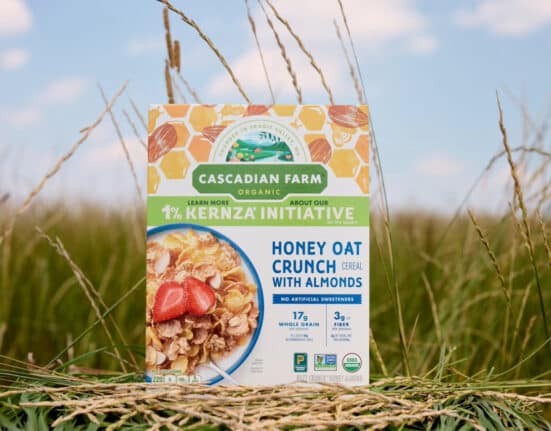 General Mills (NYSE: GIS) is scaling up the Kernza® grain market by introducing the perennial crop into four Cascadian Farm cereal varieties.