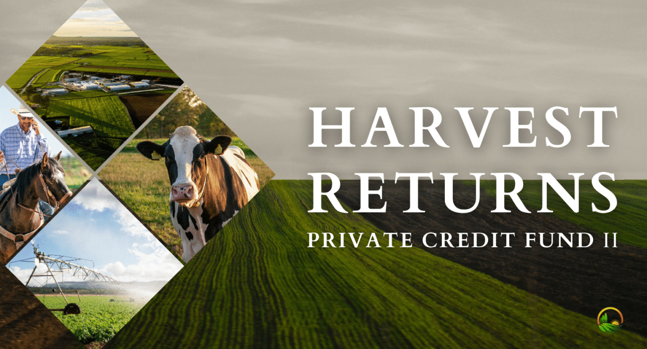 Harvest Returns, an agricultural investment platform, announced the launch of its Private Credit Fund II, offering accredited investors the opportunity to participate in the growing demand for alternative agricultural financing.