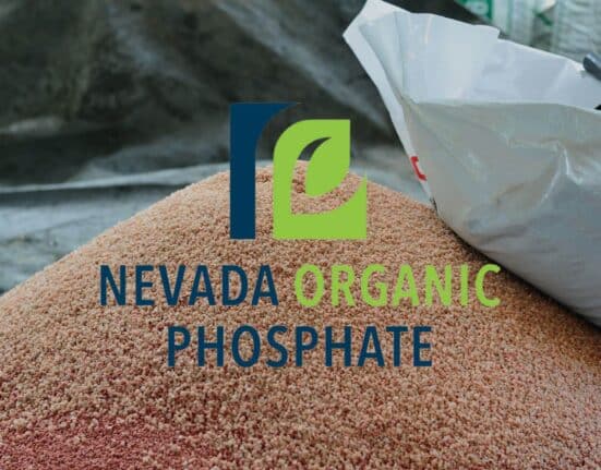 Nevada Organic Phosphate announced that the BLM signed the Phosphate Exploration Permit for its Murdock Mountain property near Montello