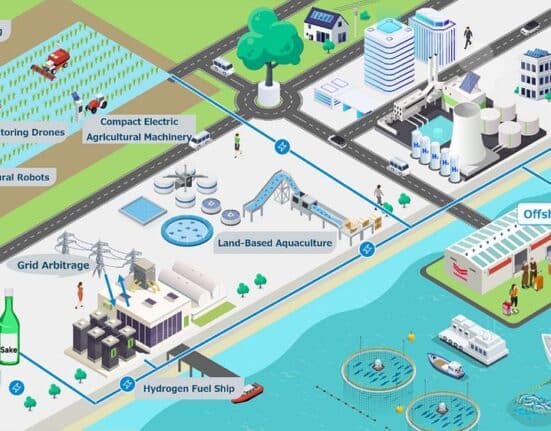 Yanmar has joined JERA, JERA Cross, SMBC, and SMFL in signing a basic agreement to build a clean-energy-based regional revitalization model.