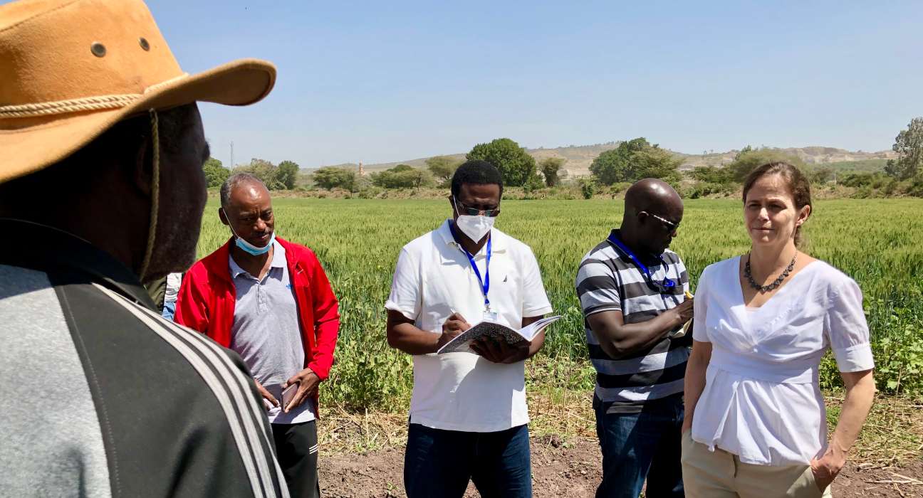 Dr. Beth Dunford, representing the African Development Bank Group President, leads a delegation at the summit to discuss fertilizer and soil health.