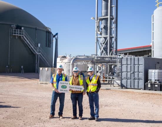 Clean Energy has completed its renewable natural gas (RNG) facility at South Fork Dairy in Dimmitt, Texas.