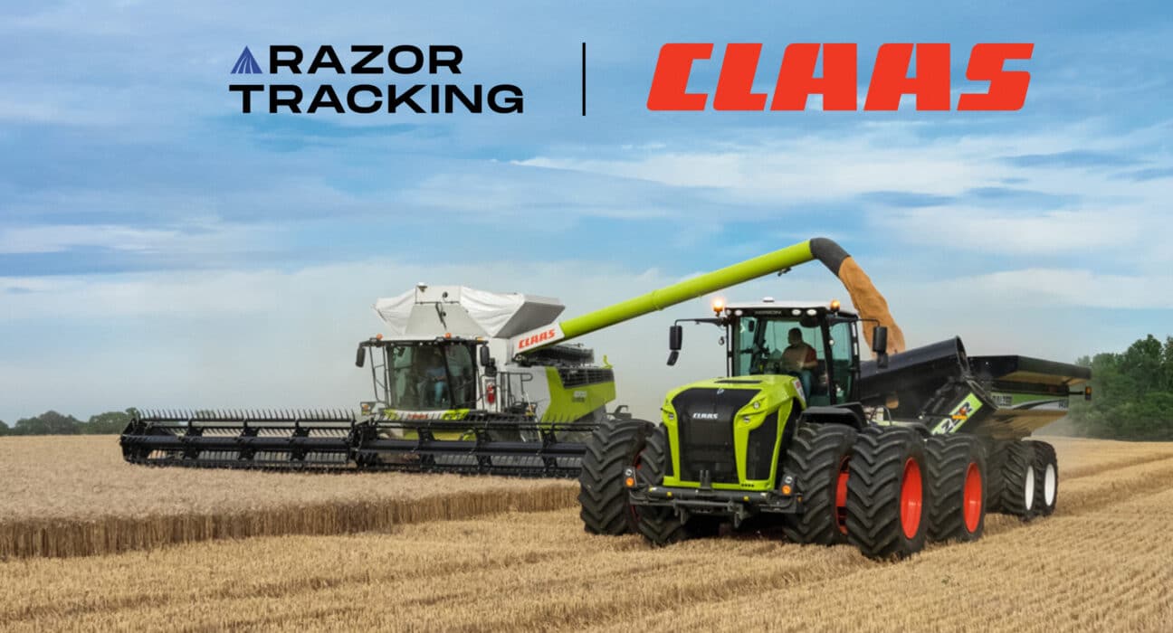 CLAAS partners with Razor Tracking to integrate fleet data, giving farmers unified visibility of equipment and assets in both platforms.