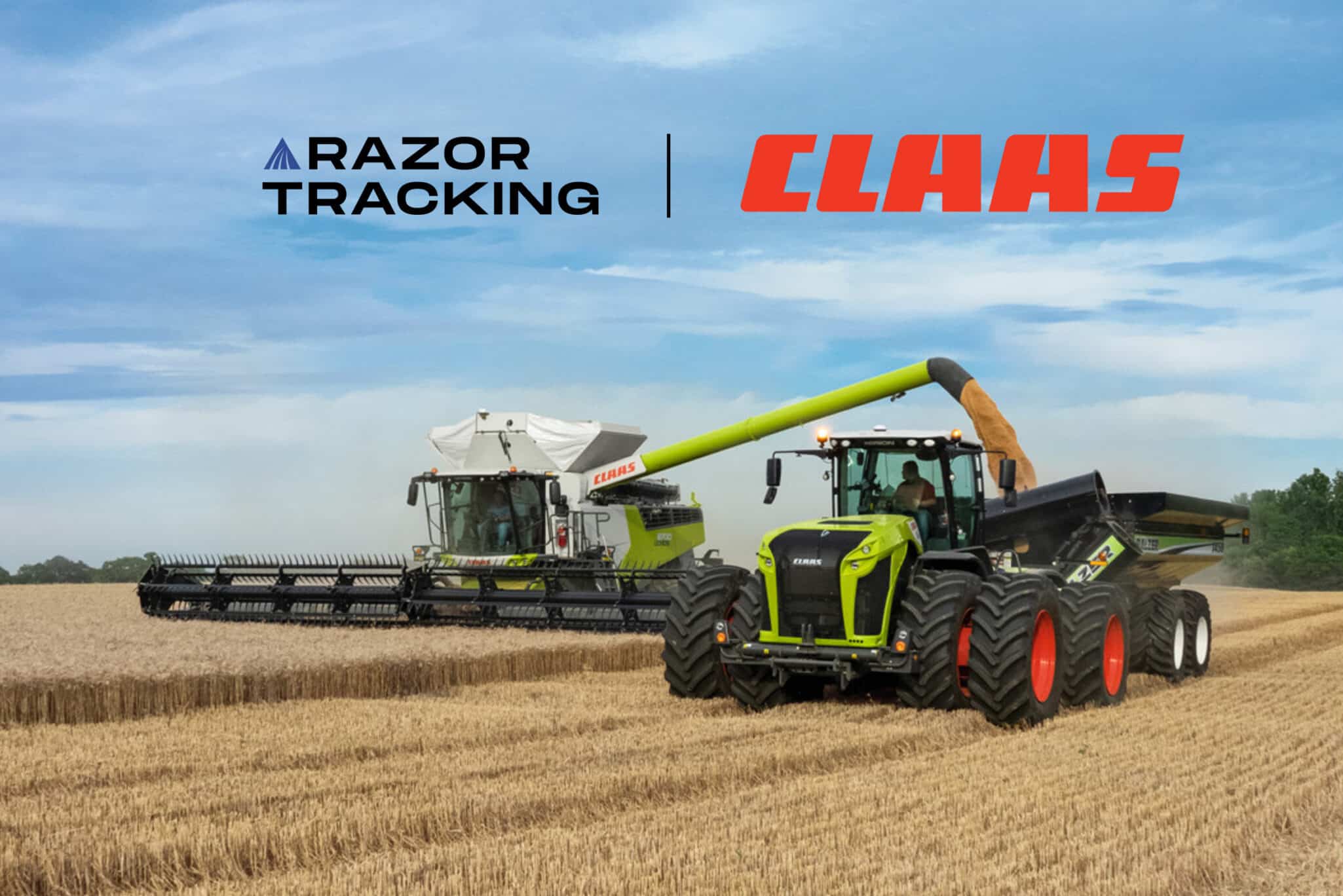 CLAAS partners with Razor Tracking to integrate fleet data, giving farmers unified visibility of equipment and assets in both platforms.