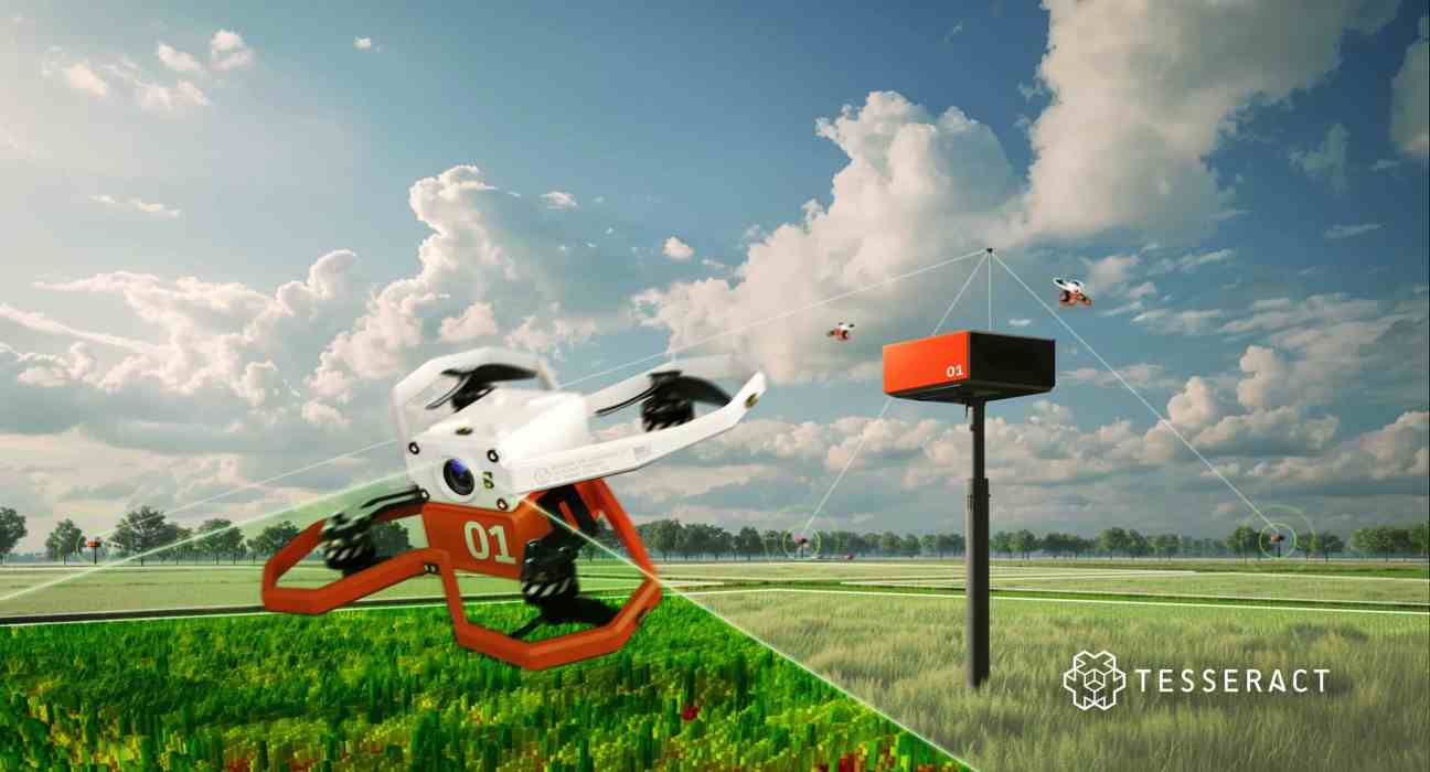 Tesseract Ventures introduces dual-use military technology to the agricultural sector with its Ag Drone and Synthesis Software.