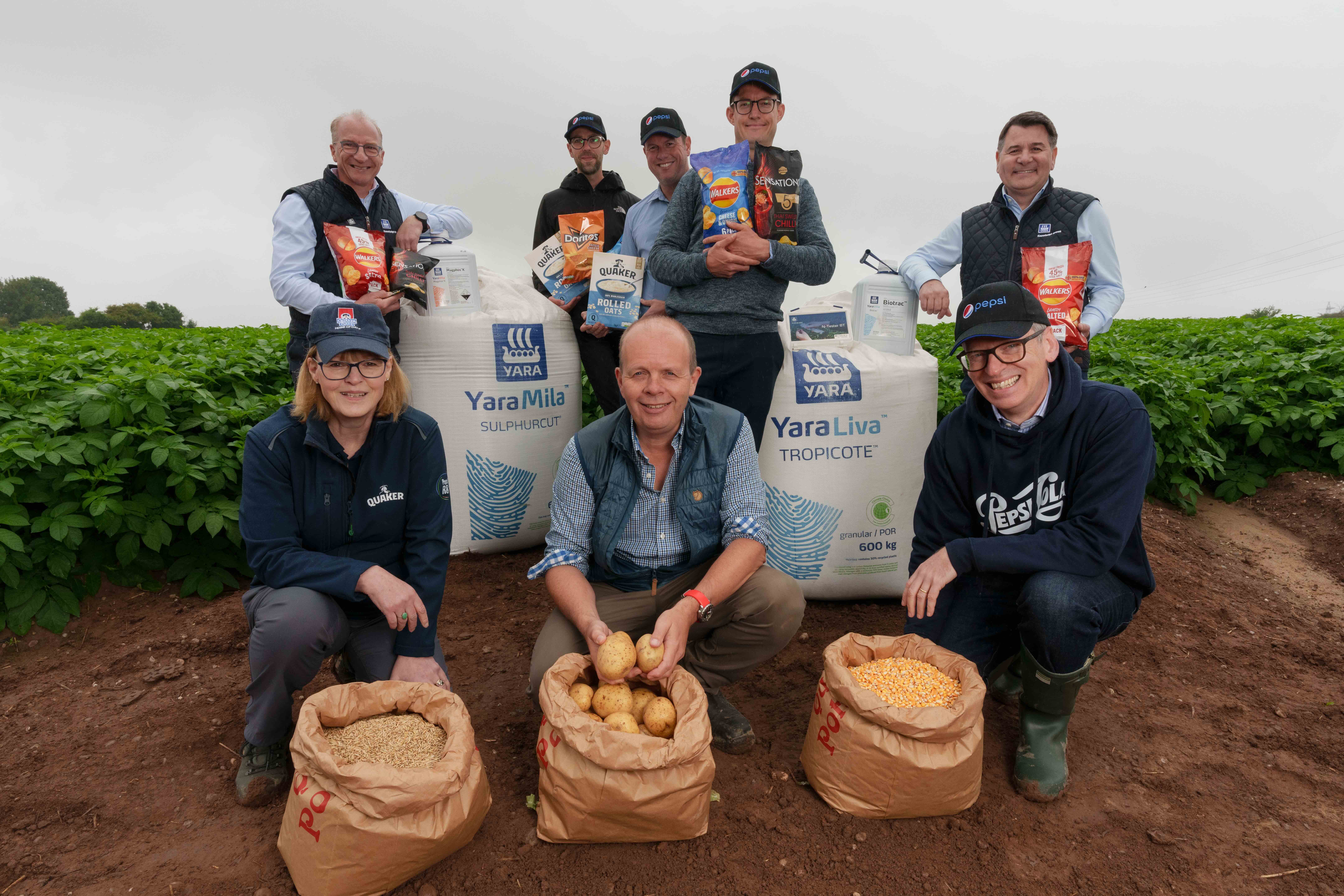 PepsiCo Europe and Yara announced a strategic long-term partnership to decarbonize the food value chain across Europe.
