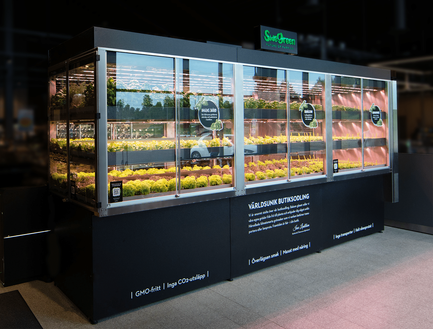 ICA Kvantum Märsta has selected Swegreen's in-store growing technology, with the Saga Medium system launching in spring 2026.