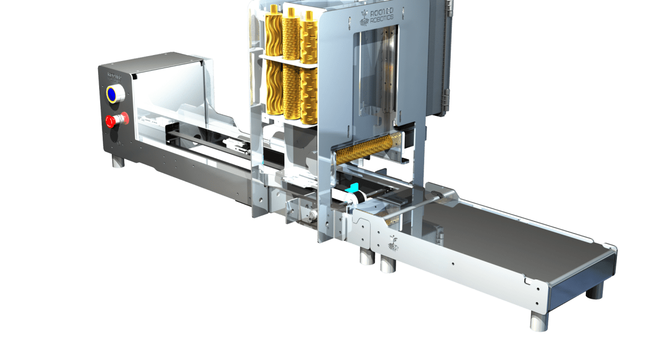 Rooted Robotics has developed tools for microgreen and baby green production, targeting labor-intensive processes.