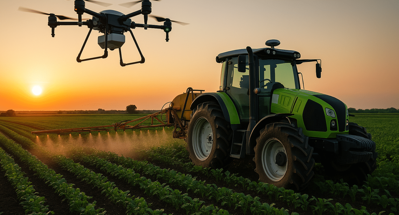 Automation in agriculture enhances efficiency, reduces labor demands, and supports sustainable food production.