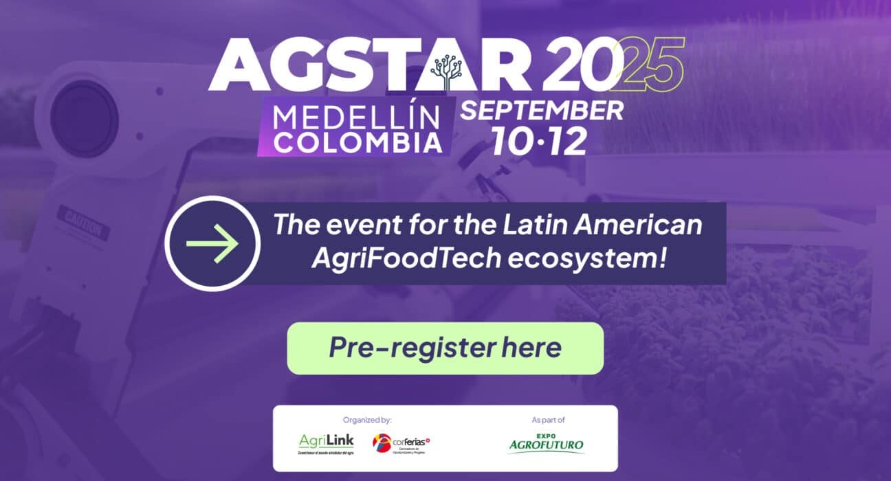 The AgStar event is a leading innovation platform in the Agri-Food-Tech sector in Latin America, taking place from September 10 to 12, 2025, at Plaza Mayor in Medellín, Colombia. Its goal is to connect startups, investors, corporations, financial institutions, universities, and public and private entities to drive technological solutions in the agriculture, livestock, and food sectors.