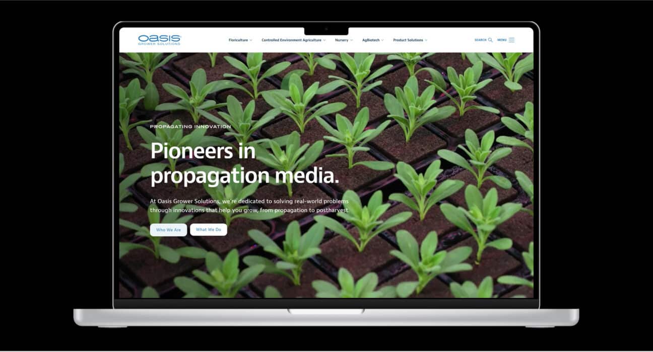 Oasis Grower Solutions launched a website designed to serve as an all-in-one destination for horticultural and agricultural professionals.