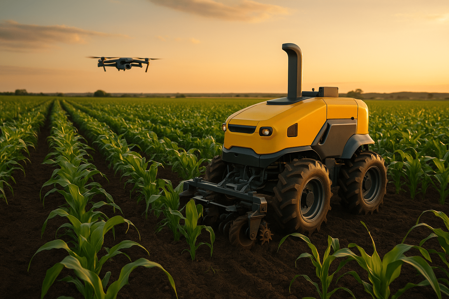 Explore the impact of AI in agriculture, enhancing decision-making and resource use for sustainable farming practices.