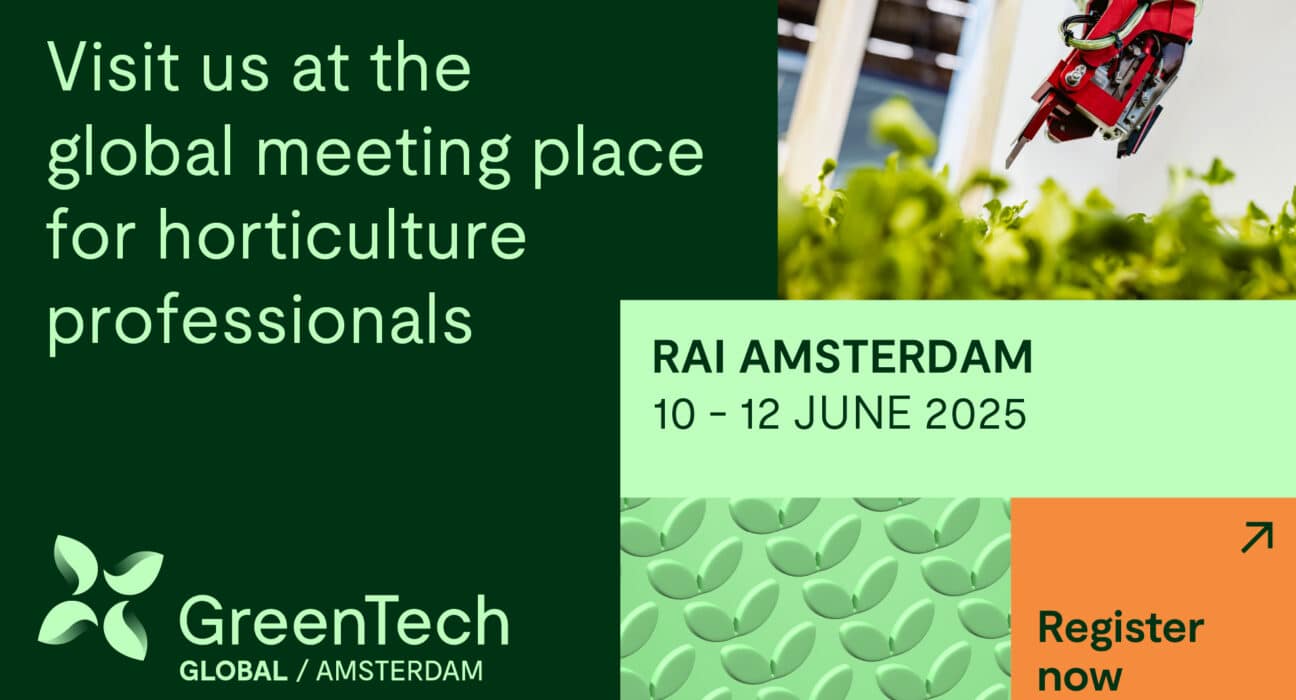 Join us at GreenTech Amsterdam, the leading global event for horticultural professionals, innovators, and technology providers.