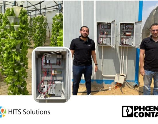 Phoenix Contact partnered with HITS Solutions to launch a precision agriculture prototype for hydroponic farming in Egypt.