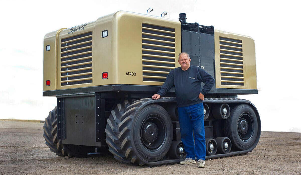 Autonomous Tractor Corporation (ATC) has announced its voice-activated, camera-guided eDRIVE™ system for semi-autonomous farm equipment.