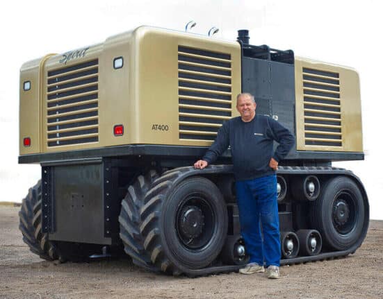 Autonomous Tractor Corporation (ATC) has announced its voice-activated, camera-guided eDRIVE™ system for semi-autonomous farm equipment.