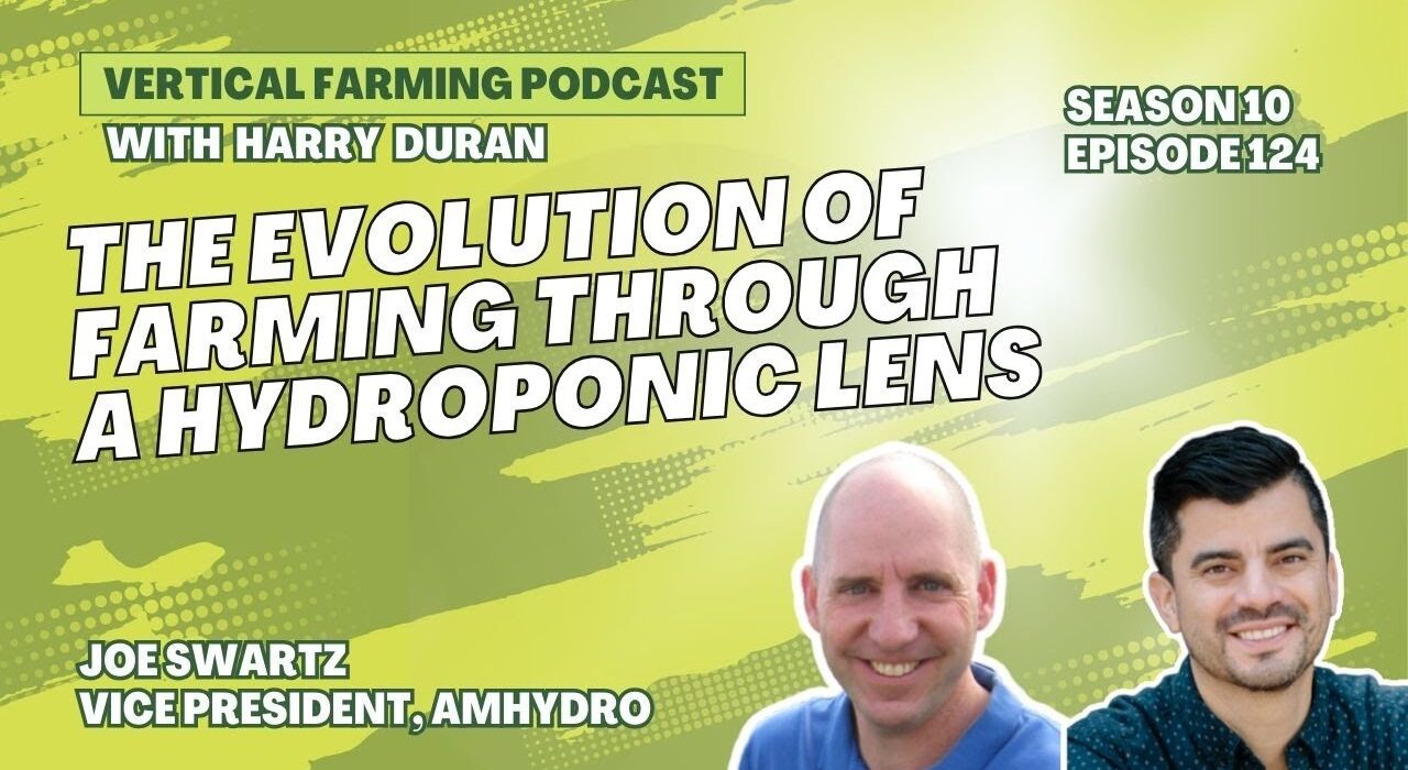 Joe Swartz, VP of AmHydro, brings nearly four decades of hands-on farming and hydroponics experience to the CEA sector.