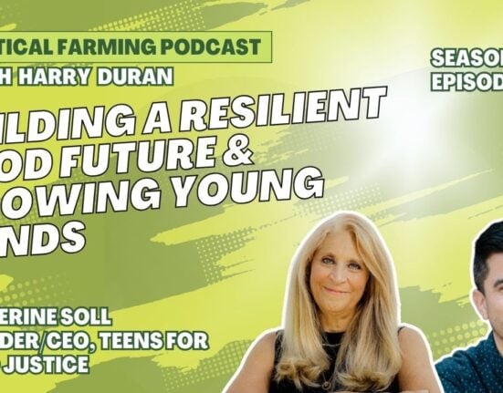 Katherine Soll founded Teens for Food Justice (TFFJ) to empower students to tackle food insecurity through urban farming and hydroponics.