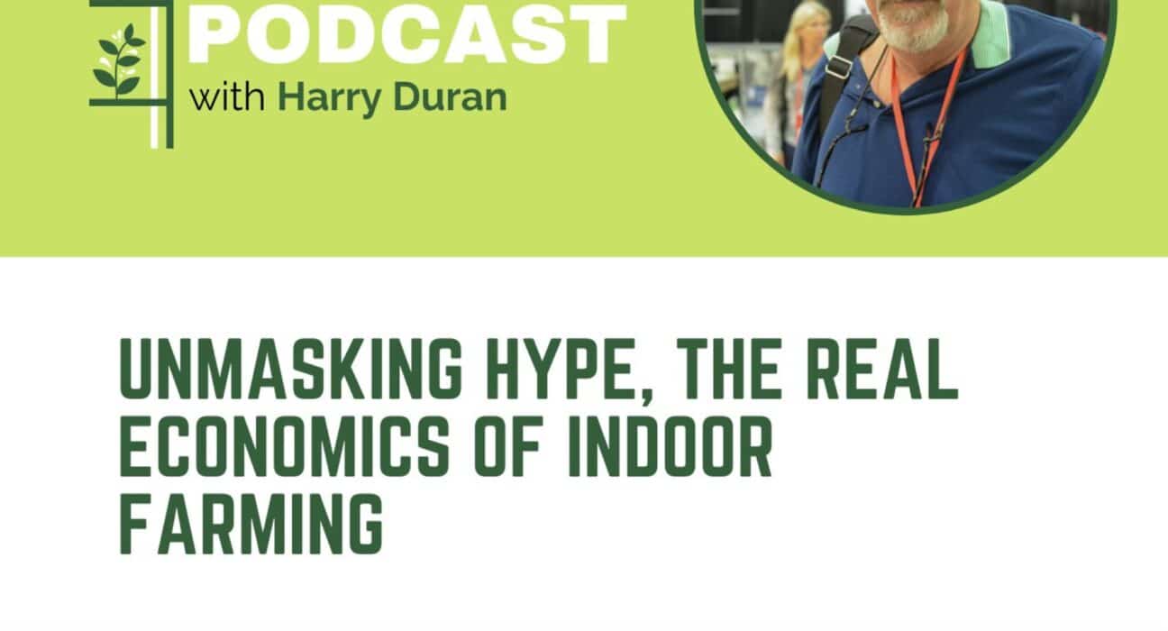 Glenn Behrman, Founder and President of CEA Advisors, shared insights on five decades in horticulture and indoor farming.