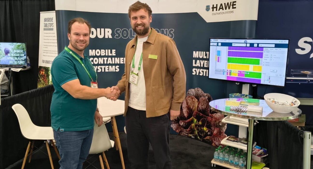 The partnership combines LettUs Grow’s Advanced Aeroponics™ tech with HAWE Cultivation Systems’ experience in mobile cultivation systems.