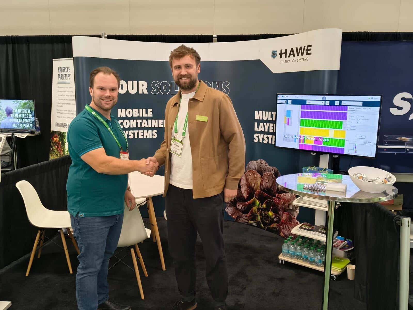 The partnership combines LettUs Grow’s Advanced Aeroponics™ tech with HAWE Cultivation Systems’ experience in mobile cultivation systems.