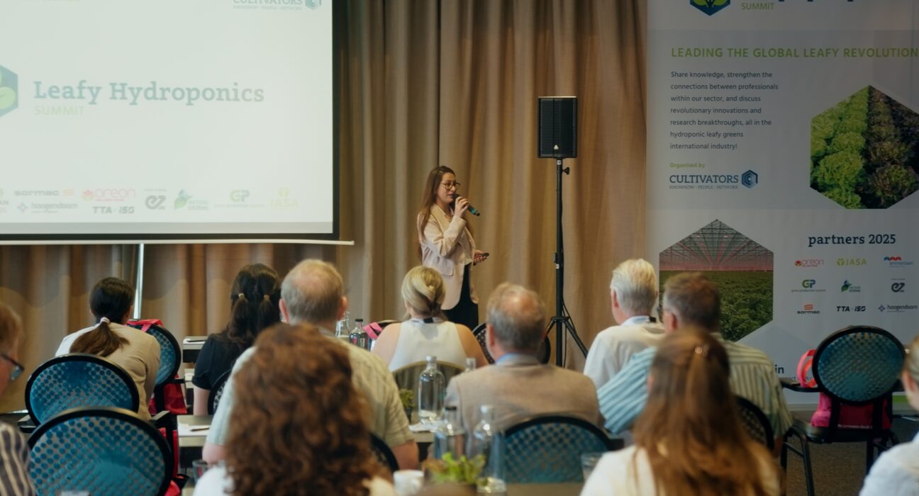 Approximately 100 industry professionals attended the second Leafy Hydroponics Summit by Cultivators, gathering from across continents.