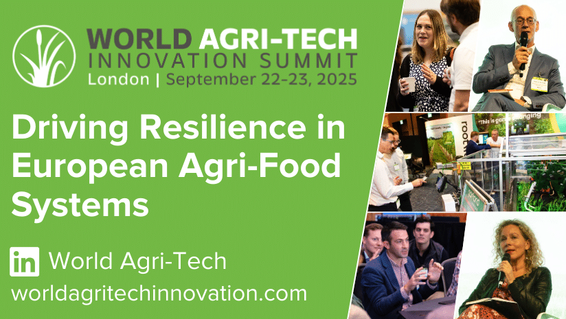 Join industry leaders at World Agri-Tech London to explore farmer-centric innovation for a resilient food system.