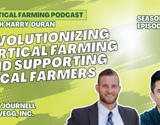 Cody Journell, Founder and CEO of VEG Inc., is repurposing vacant historic school buildings into vertical farming spaces.