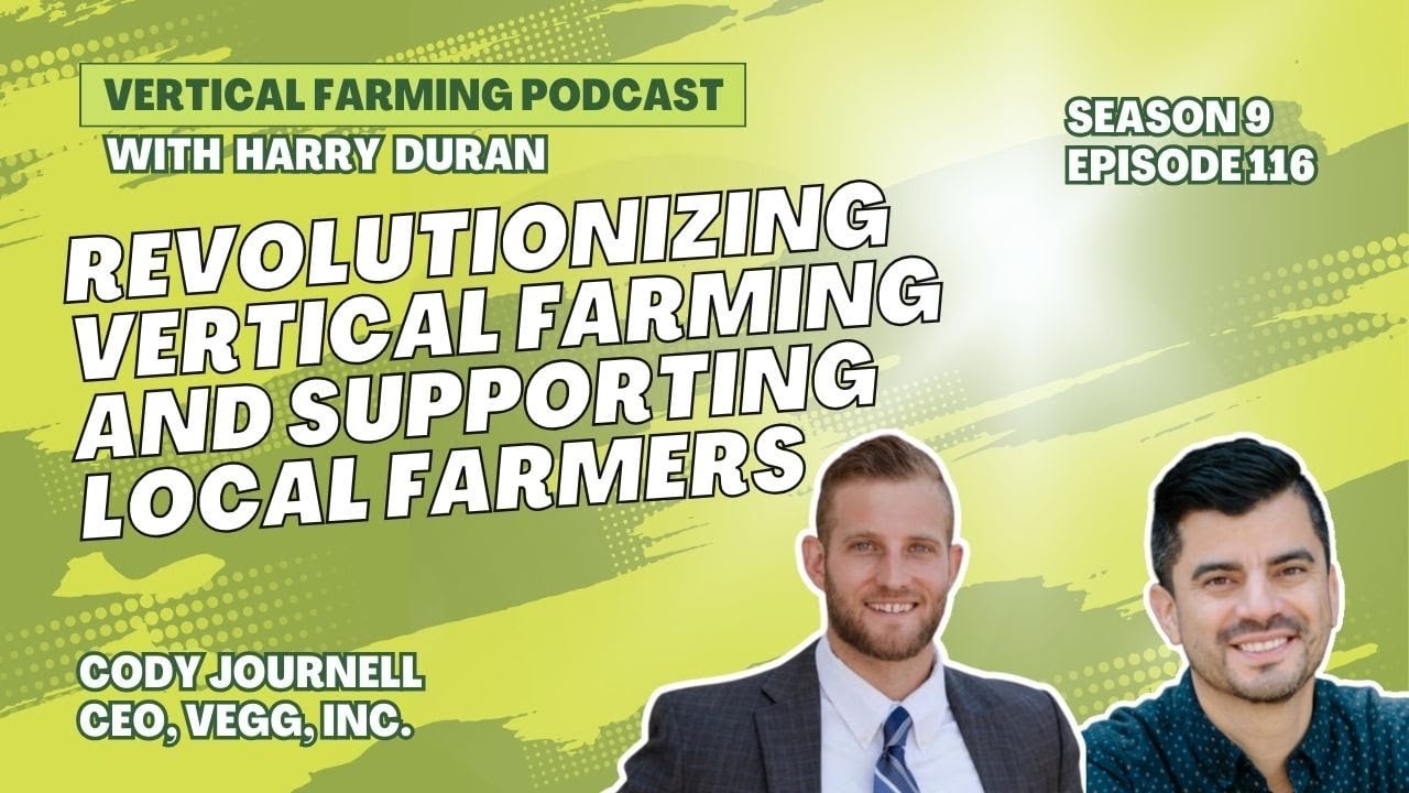 Cody Journell, Founder and CEO of VEG Inc., is repurposing vacant historic school buildings into vertical farming spaces.