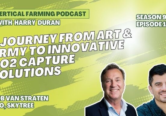 Discover Rob van Straten on Vertical Farming Podcast as he discusses CO2 Innovation and the future of vertical farming.