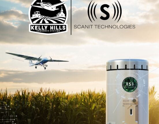 Scanit Technologies, Inc. has partnered with Kelly Hills Unmanned Systems to develop an Autonomous Crop Protection Stack, aimed at improving disease response timing in crops such as corn and soybeans.