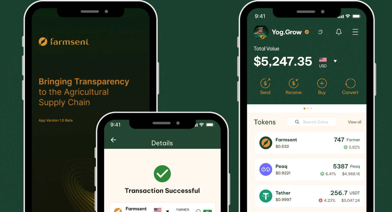 Farmsent has announced the launch of its Superapp—a decentralized, non-custodial mobile application designed to support farmers with digital tools