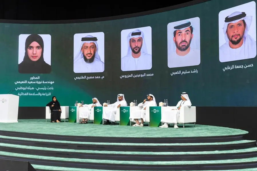The inaugural Emirates Agriculture Conference and Exhibition concluded with a firm restatement of the important role of innovation and entrepreneurship in strengthening the agricultural sector and empowering farmers to contribute to the UAE's sustainable food security. Under the patronage of His Highness Sheikh Mansour bin Zayed Al Nahyan, Vice President, Deputy Prime Minister, and Chairman of the Presidential Court, the event took place at the ADNEC Centre Al Ain from 28 to 31 May 2025. The event witnessed wide participation from Emirati farmers, federal and government entities in agriculture, as well as youth, academics, innovators, entrepreneurs and the community. The final day of the event featured specialised panel discussions addressing the importance of strong national and international partnerships in supporting Emirati farmers, enhancing the sustainable agriculture ecosystem in the UAE, and empowering farmers through agricultural guidance programmes. During the opening ceremony, Najla Ahmed Al Midfa, Vice Chairperson and Managing Director at Emirates Growth Fund Vice Chairperson at Sharjah Entrepreneurship Centre (Sheraa), emphasised that the inaugural edition of the Emirates Agriculture Conference and Exhibition is a national event that recognises agriculture as a pathway to growth, a means of empowerment, and a key driver of the economy. She noted that the event is inspired by the vision of the nation's wise leadership, which regards the agricultural sector as a fundamental pillar of national security and a sustainable economy. It further underscores the importance of elevating agriculture as a national priority and a genuine economic opportunity. She said: "At the Sharjah Entrepreneurship Centre, we are witnessing a new generation of Emiratis who do not wait for opportunities but create them. They are investing in smart agricultural technologies that will shape the future of the sector. In this spirit, the Emirates Growth Fund was established, with support from the Emirates Development Bank (EDB), to empower innovative national companies in agriculture and food security. The Fund provides flexible investments while allowing the entrepreneurs to manage their projects independently, as our role is to empower, not to control." Al Midfa emphasised that achieving lasting success relies on true collaboration among farmers, entrepreneurs, investors, and policymakers. This collective effort is essential for turning investments in agriculture into investments for the nation and future generations, thereby strengthening food security and advancing economic and environmental sustainability A session titled Entrepreneurship in the Agricultural Sector - Challenges and Opportunities explored key areas for boosting entrepreneurship in agriculture. During the panel discussions, participants focused on topics such as financing agricultural projects and supporting local products to improve their standing in both domestic and international markets. The panels also addressed challenges and opportunities, the importance of investing in innovative and entrepreneurial ideas, and how to turn those ideas into bankable projects. The session was moderated by Mr. Manea Ahmed Alkaabi, CEO of Emirates Beekeepers Company and Chairman of the Hatta Traders Council. The session explored mechanisms to support sustainable projects and promote investment in the agricultural sector. The speakers included Sultan Salem Al Shamsi, Director of the National Agriculture Centre; Shaker Fareed Zainal, Chief Business Officer of the Emirates Development Bank (EDB); Sara Al Nuaimi, CEO of Sharjah Entrepreneurship Center (Sheraa); and Dr. Fuzan Alkhalidi, Director of Programmes and Initiatives Mohammed bin Rashid Al Maktoum Global Initiatives (MBRGI). They highlighted the most important challenges in financing agricultural projects. A special session was held with the winners of the Sheikh Mansour bin Zayed Agricultural Excellence Award in the 'Innovation' category, celebrating their achievements, creativity, and innovations. It showcased their journey in the sector, their experiences developing their projects, the challenges they faced, and the factors that contributed to their success. The session also highlighted the lessons learned and best practices that can inspire farmers and entrepreneurs in the agricultural sector to promote innovation and sustainability. This session was presented by Eng. Noura Saeed Al Nuaimi, Lead Researcher at the Abu Dhabi Agriculture and Food Safety Authority, and featured insights from the winners: Eng. Hamad Musabah Al Tunaiji, Mr. Rashid Salim Al Ketbi, Mohammed Albuainain Al Mazrouei, and Hassan Juma Al Zaabi.