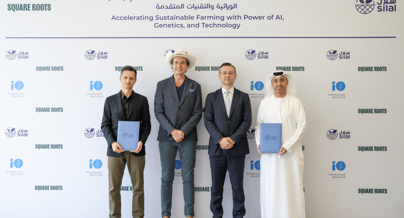 Square Roots has signed a landmark collaboration with Silal’s Innovation Oasis to accelerate climate-smart agriculture in desert environments.