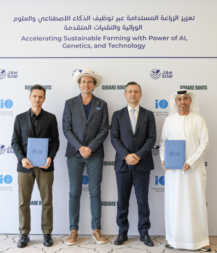 Square Roots has signed a landmark collaboration with Silal’s Innovation Oasis to accelerate climate-smart agriculture in desert environments.