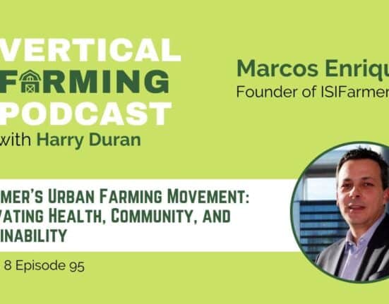 Marcos Enriquez outlines ISIFARMER’s plan to launch a co-working-style urban vertical farming hub in Madrid