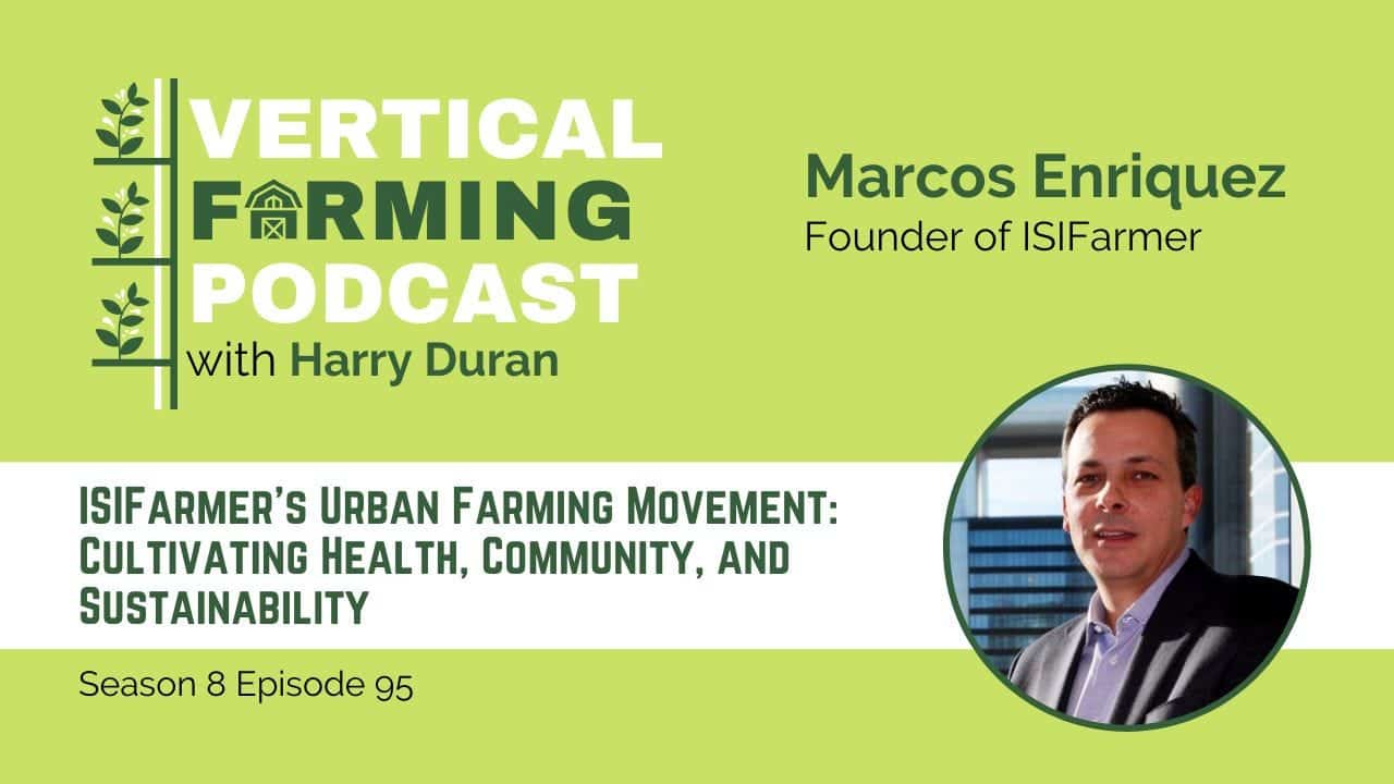 Marcos Enriquez outlines ISIFARMER’s plan to launch a co-working-style urban vertical farming hub in Madrid