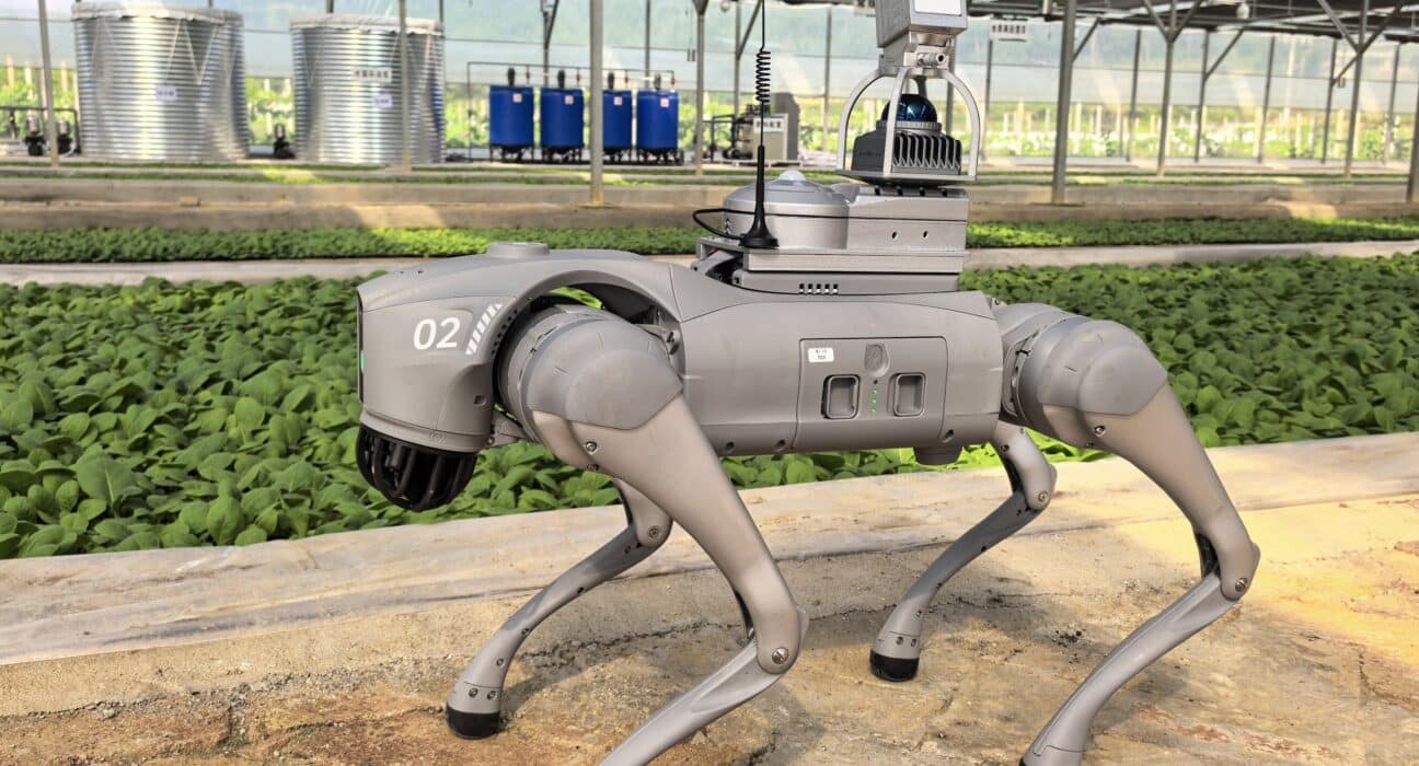 Unitree Robotics partners with agricultural institutions to pilot robotics equipped with sensors and AI vision to monitor seedling growth.