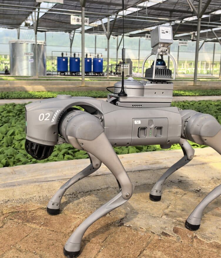 Unitree Robotics partners with agricultural institutions to pilot robotics equipped with sensors and AI vision to monitor seedling growth.