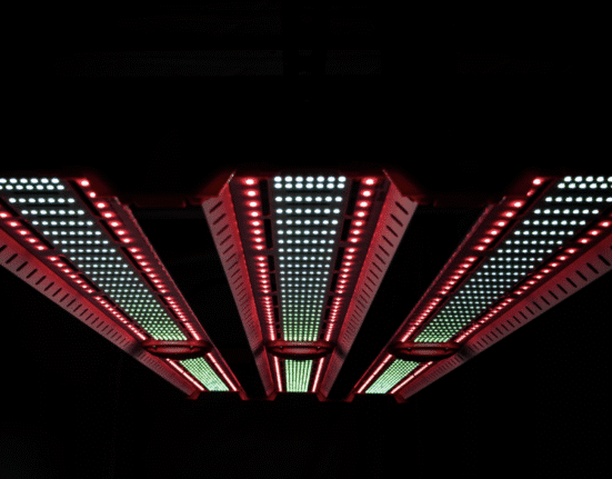 JumpLights introduces the ETS MAX line of over-canopy horticultural lights for greenhouses and indoor growing.