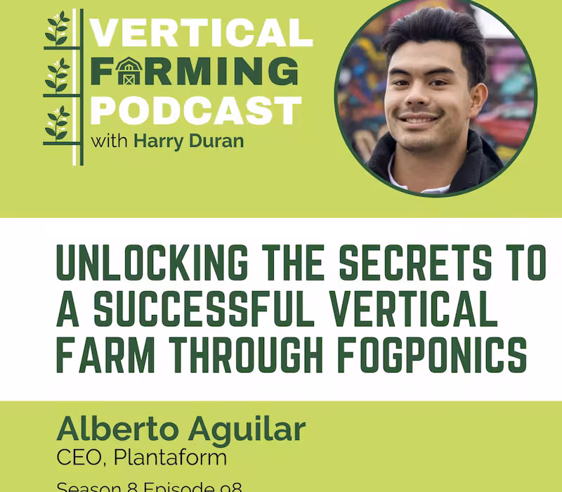Alberto Aguilar outlines the product development process behind Plantaform’s fogponic vertical farming system