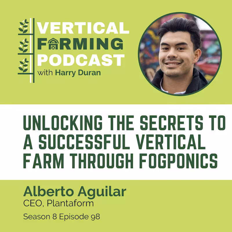 Alberto Aguilar outlines the product development process behind Plantaform’s fogponic vertical farming system