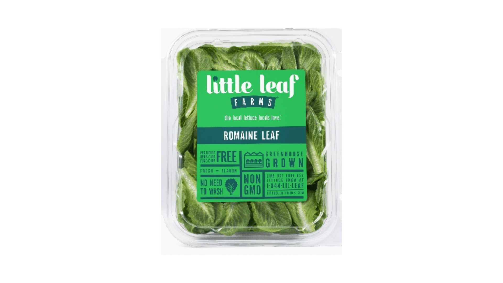 Little Leaf Farms has announced the launch of Romaine Leaf, the latest addition to its line of packaged leafy greens produced through CEA.