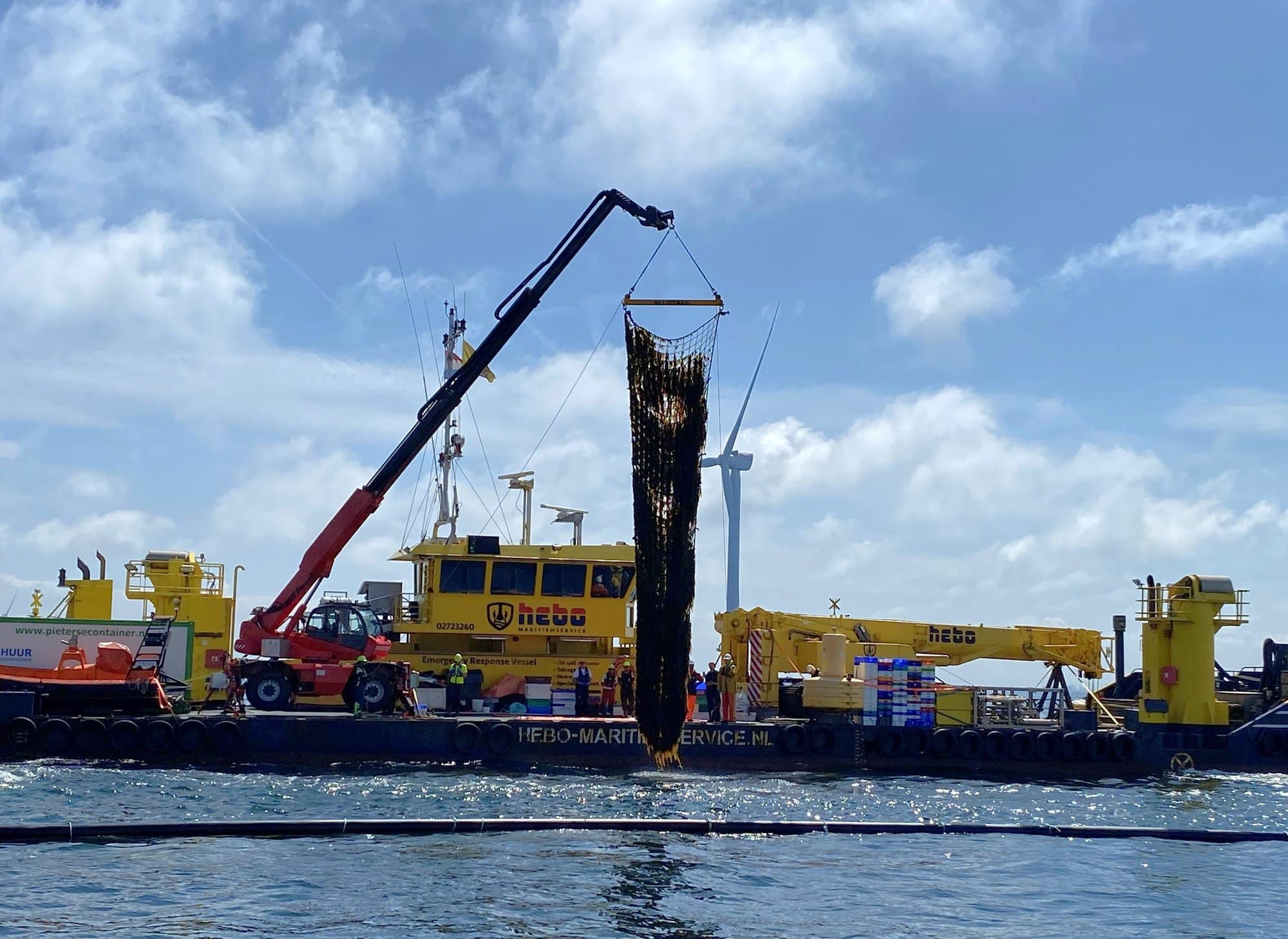 North Sea Farmers complete inaugural harvest at North Sea Farm 1, located within a Dutch offshore wind farm
