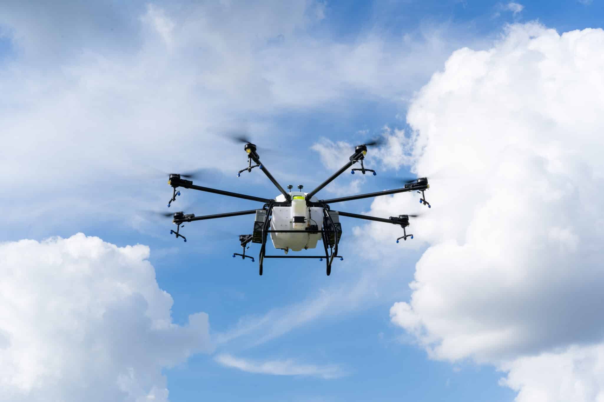 Hylio's Drone In Action