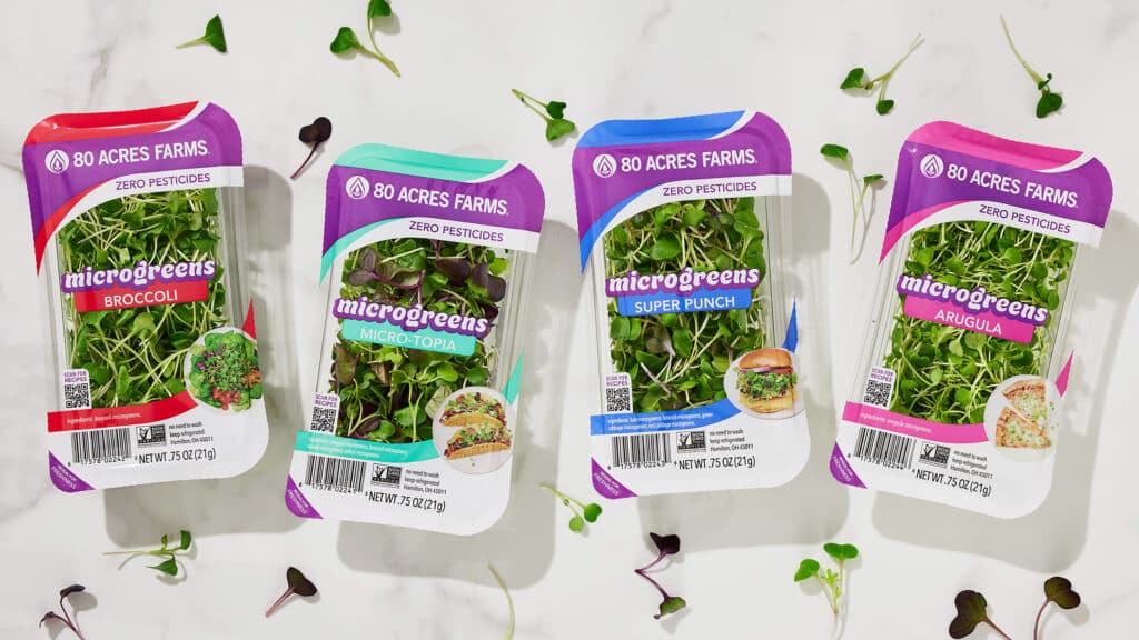 80 Acres Farms announced that it is bringing its microgreens to additional grocery stores across the United States, extending its national footprint and strengthening relationships with retail partners.